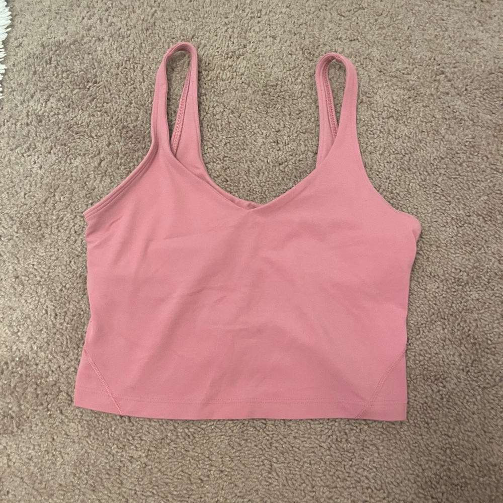 Lululemon pink align tank